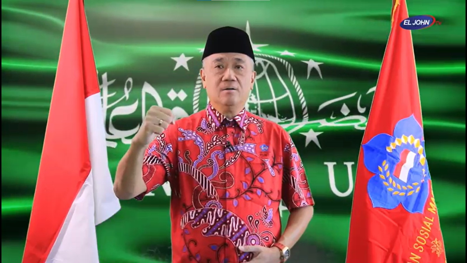 Ketua Umum PSMTI Bpk. Wilianto Tanta mengucapkan Selamat Hari Lahir NU yang ke 1 Abad