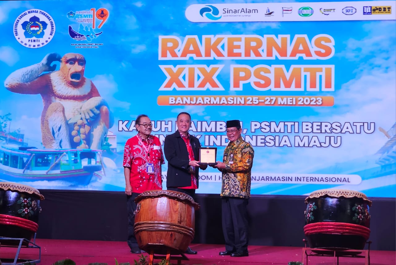 PSMTI Gelar Rakernas ke-19 di Banjarmasin, Ketum Wilianto Tanta Berpesan Jaga Kekompakan dan Persatuan