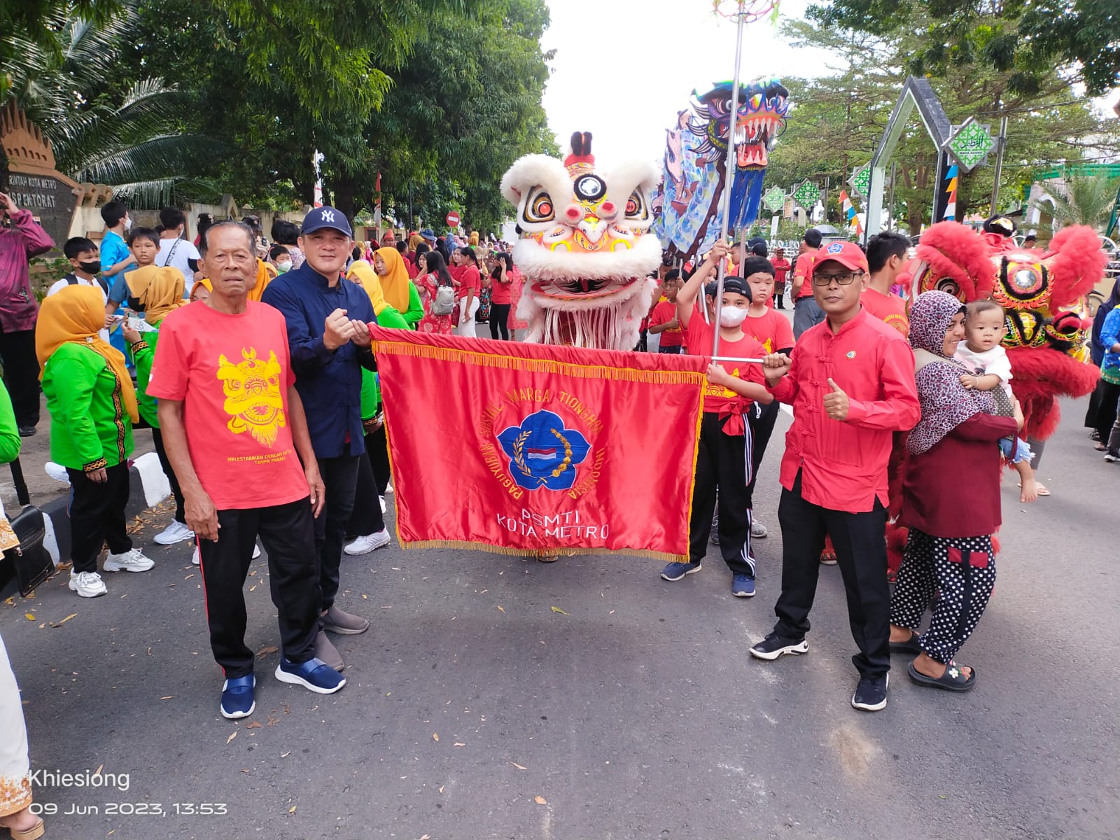 PSMTI Kota Metro Ikut Meriahkan Hari Jadi Kota Metro ke-86