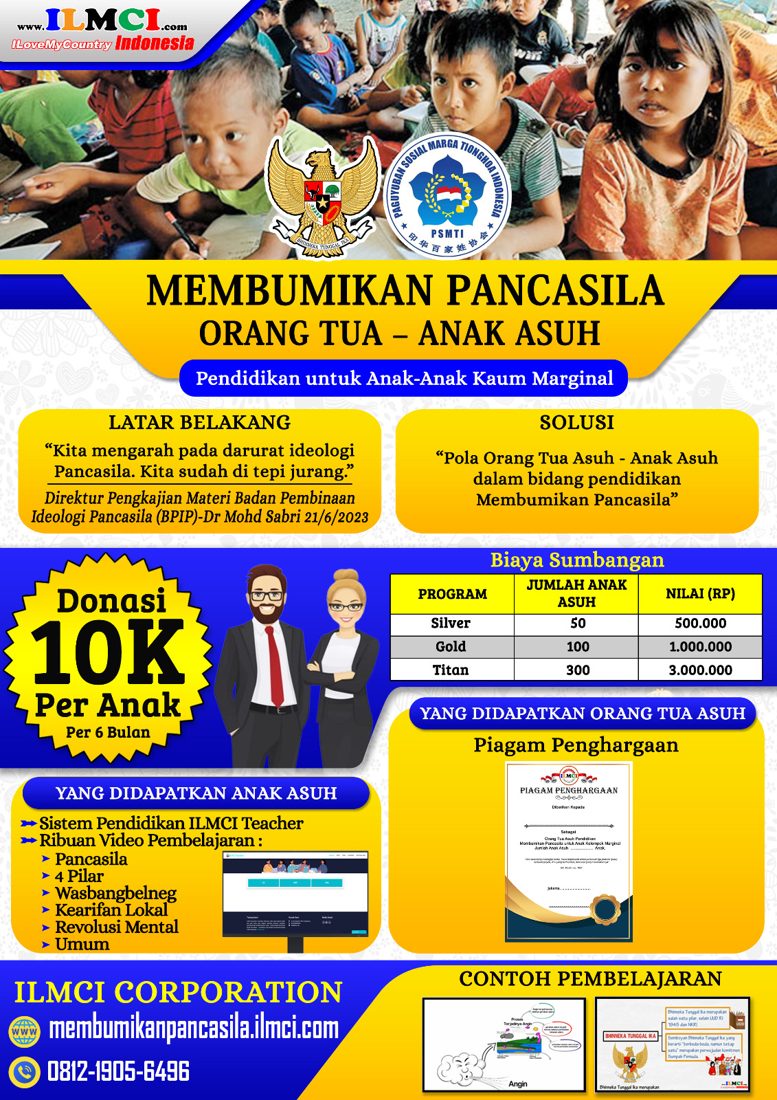 Program Membumikan Pancasila DEPSOS PSMTI