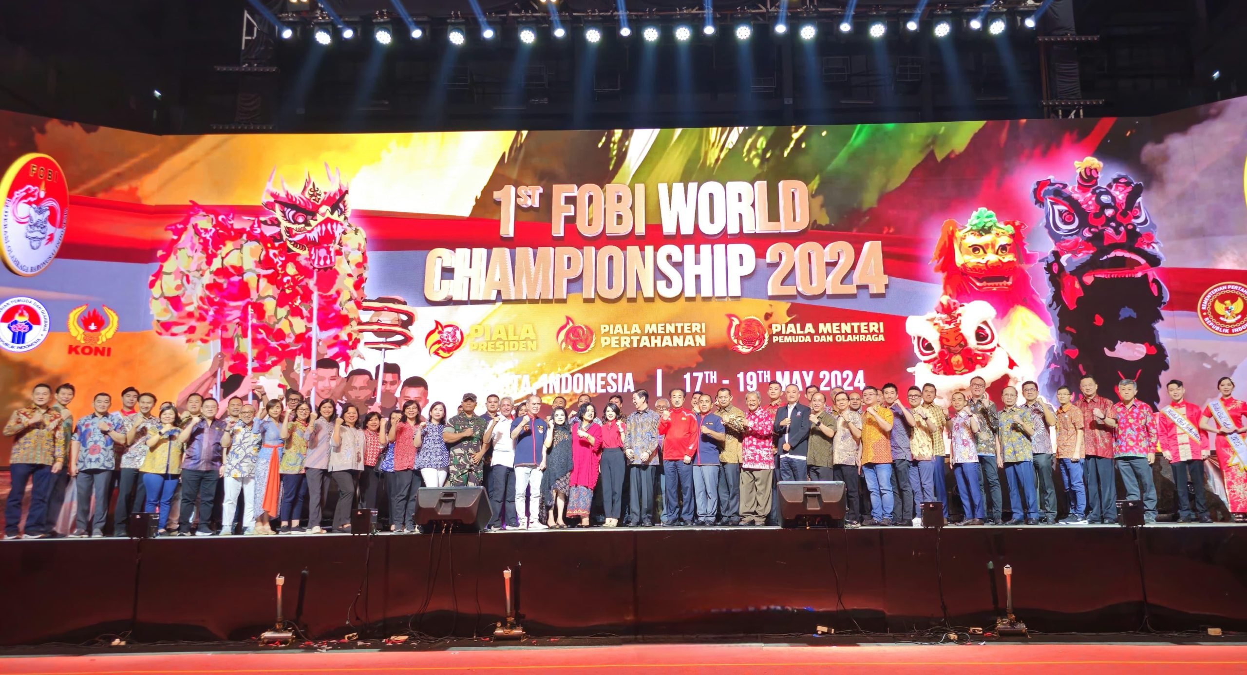 Hadiri 1st FOBI World Barongsai Championship 2024, Ketum PSMTI Wilianto Tanta Harapkan Kejuaraan Terus Berkelanjutan