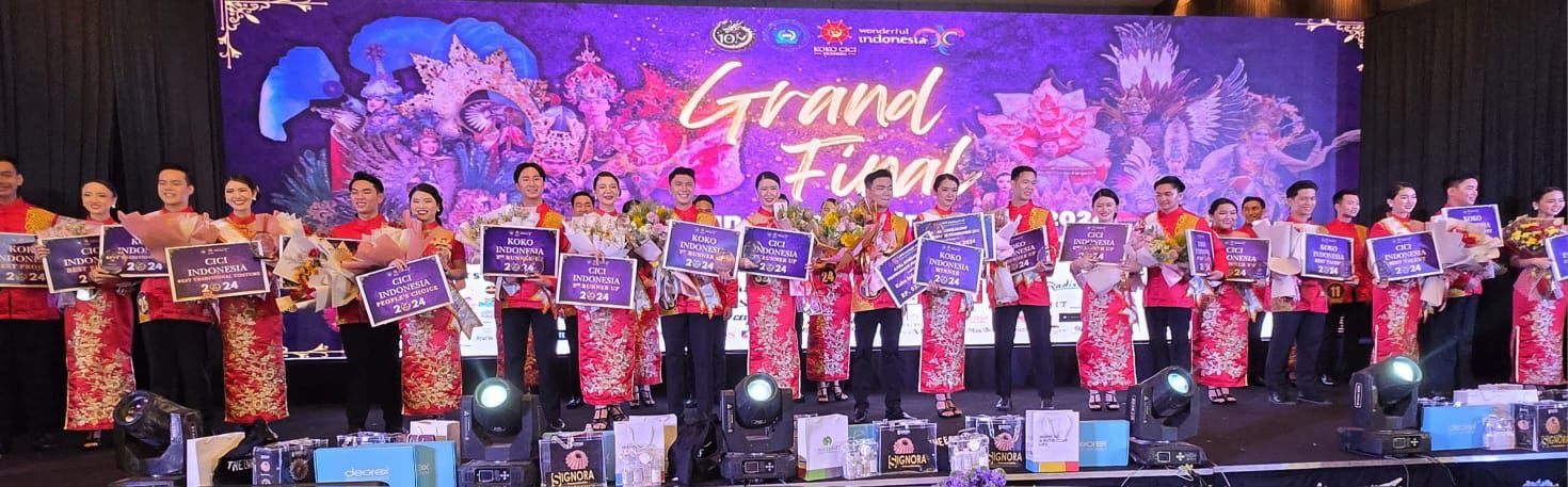 Malam Puncak Grand Final Koko Cici Indonesia 2024, Saatnya Generasi Muda Kembangkan Budaya Tionghoa