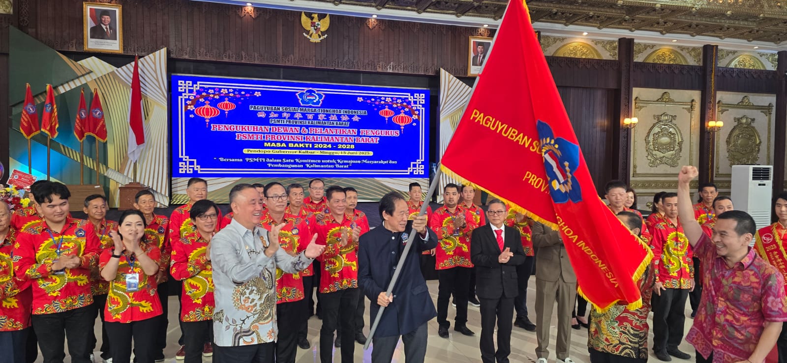 Mengukuhkan Kepemimpinan, Menguatkan Persaudaraan, Pelantikan Pengurus PSMTI Kalbar 2024-2028